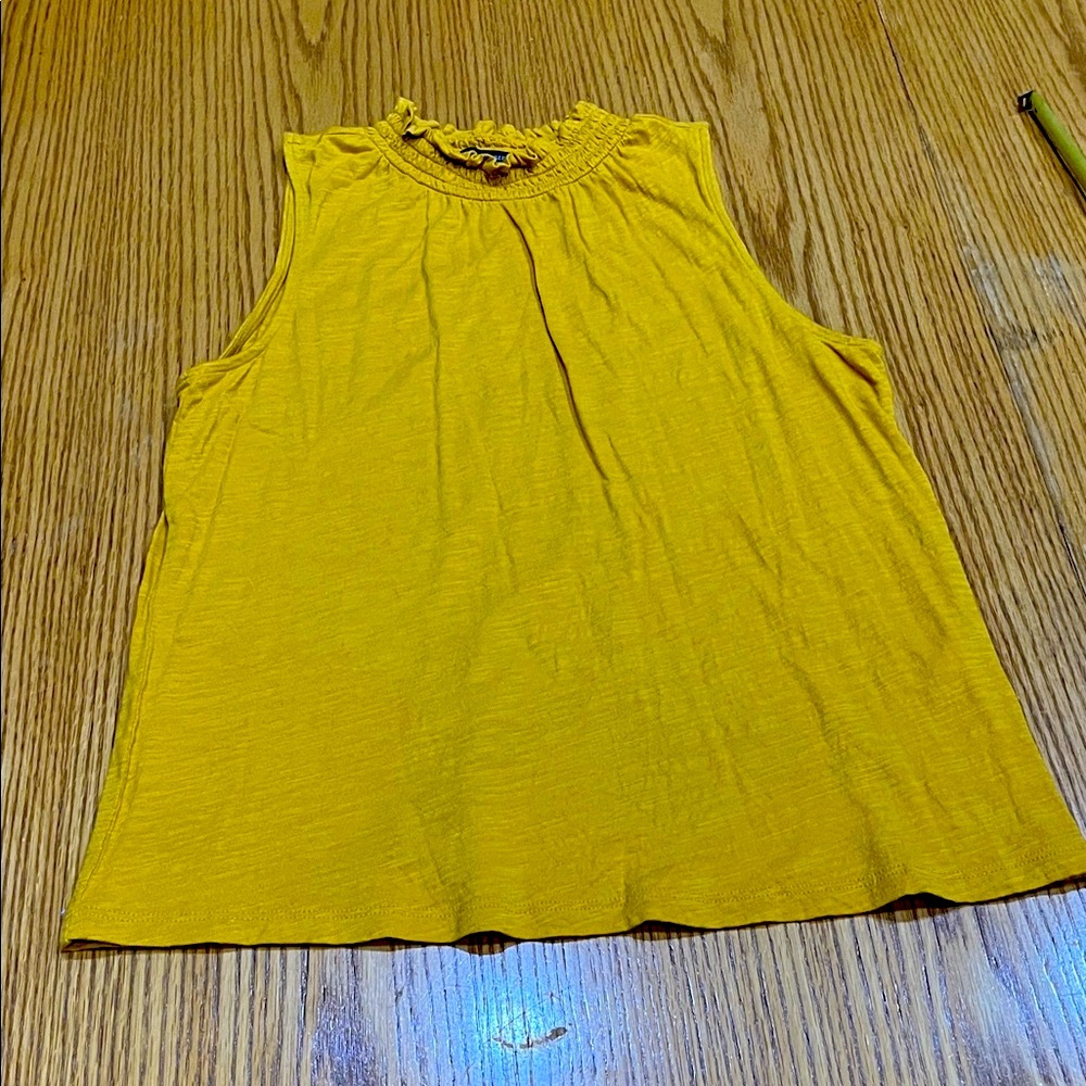 Banana Republic Mustard Tank Top